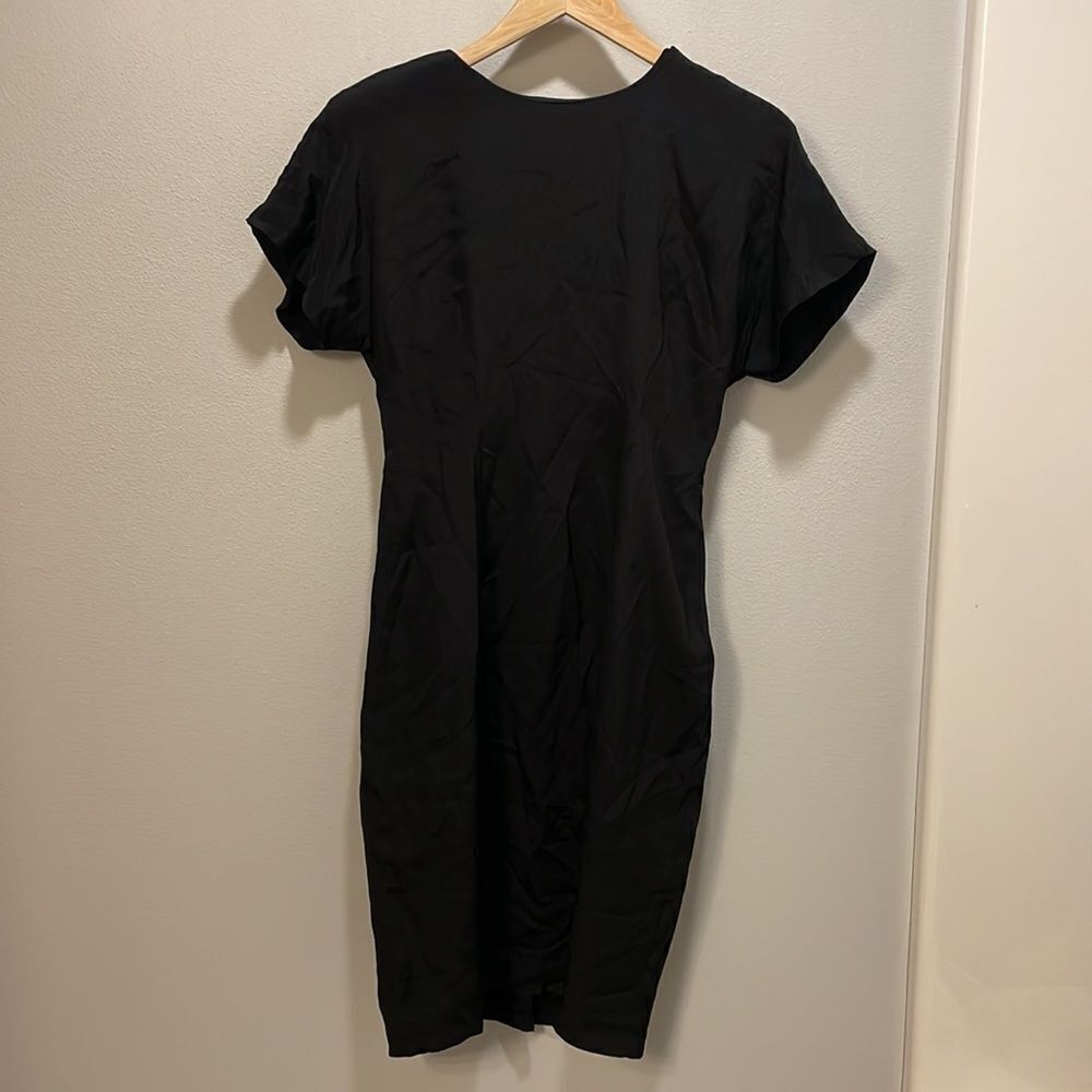 Ashlee woman’s black backless dress - Picture 2 of 10